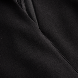 Alzira - Vestido elegante com cinto e gola mandarim