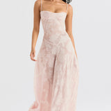 Serena - Vestido longo elegante para casamentos e eventos