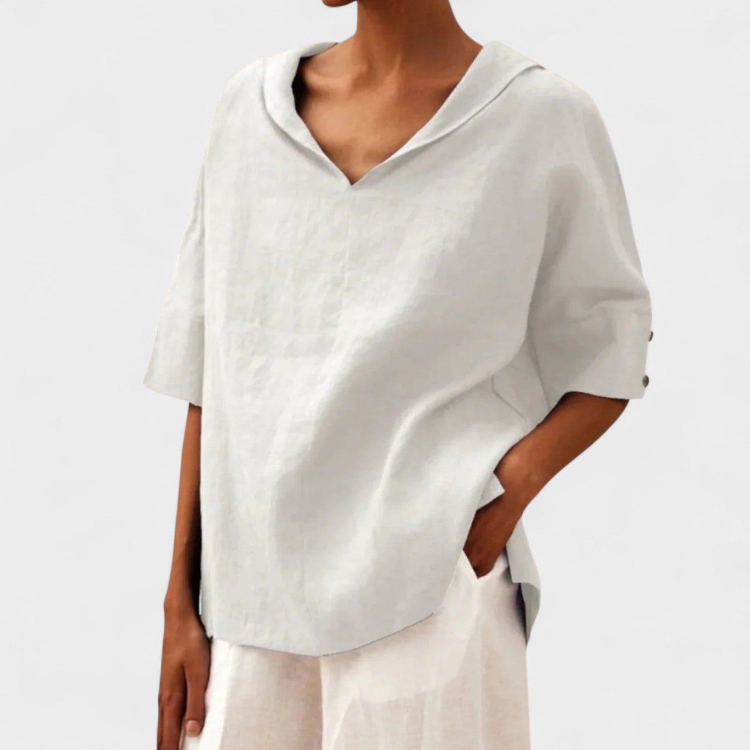 Liliana – Blusa de Linho