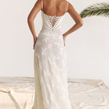 Serena - Vestido longo elegante para casamentos e eventos