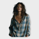 Vestido camiseiro com elegância descontraída