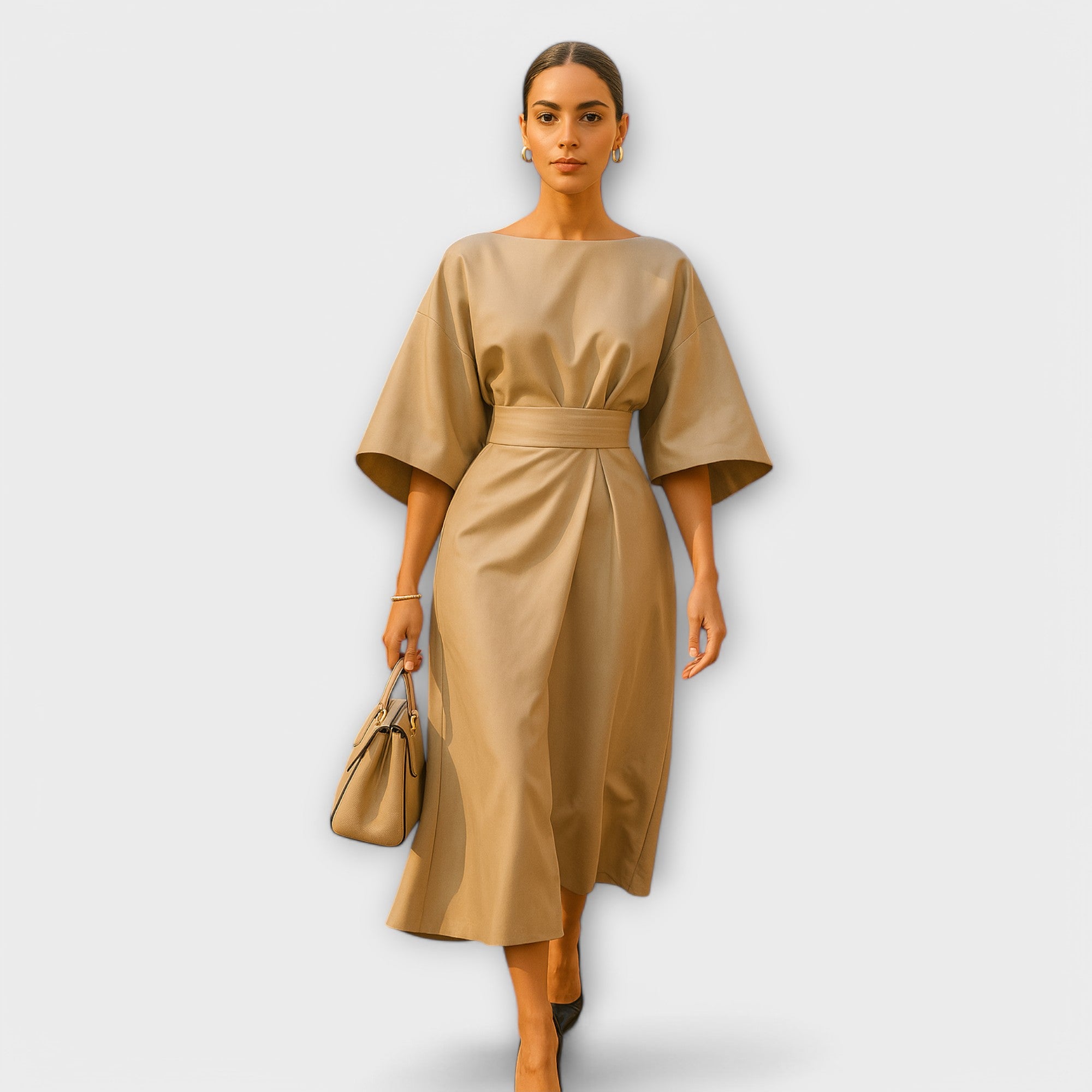 Sonia - Vestido elegante com mangas