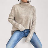 Laila - Polo oversized de gola alta