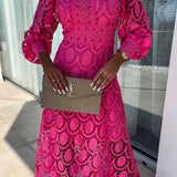 Ami - Vestido de renda elegante