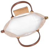 Longchamp - Bolsa grande Le Pliage, Bege