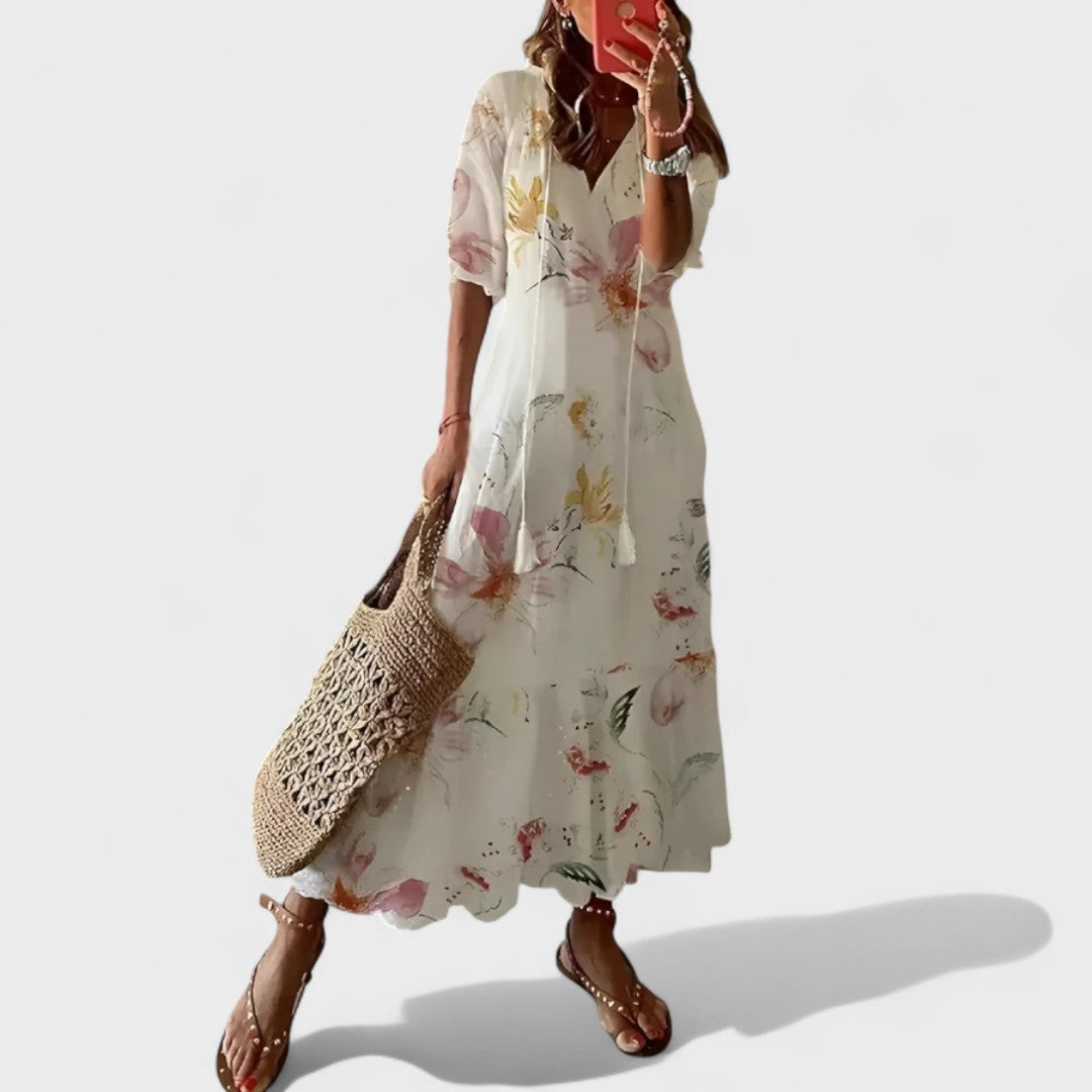 Flôr - Vestido de Verão Estilo Boho