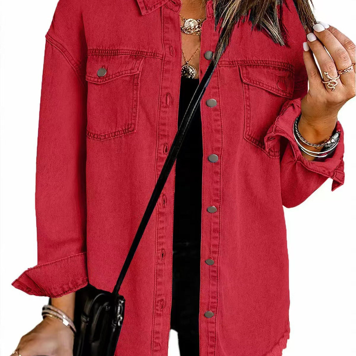 Roxane - Casaco de ganga clássico