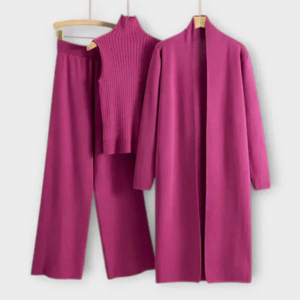 Sandra - Conjunto elegante de 3 peças