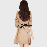 Francisca - Casaco trespassado com bordas contrastantes