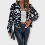 Raquel - Casaco de Leopardo Elegante