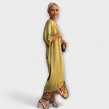 Julia – Vestido maxi com casaco a condizer