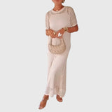 Rute - Vestido longo com recortes